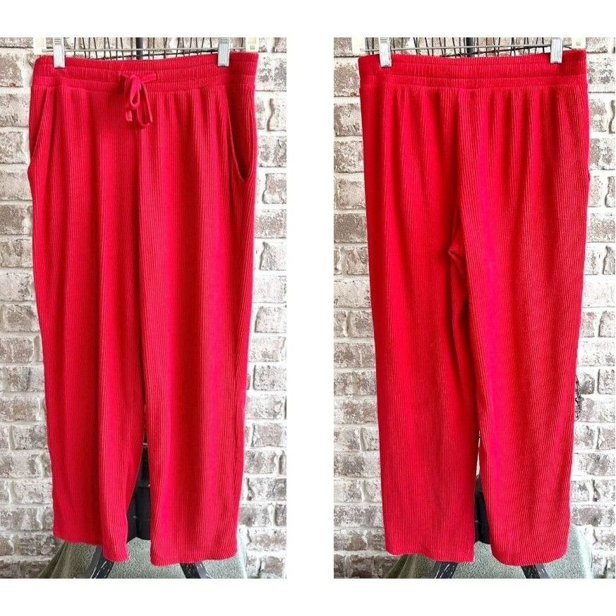 Lands' End Lands End Red Corduroy Pants XS Extra Small 2 4 Casual Comfo Size 27" / US 4 / IT 40 - 4 Thumbnail