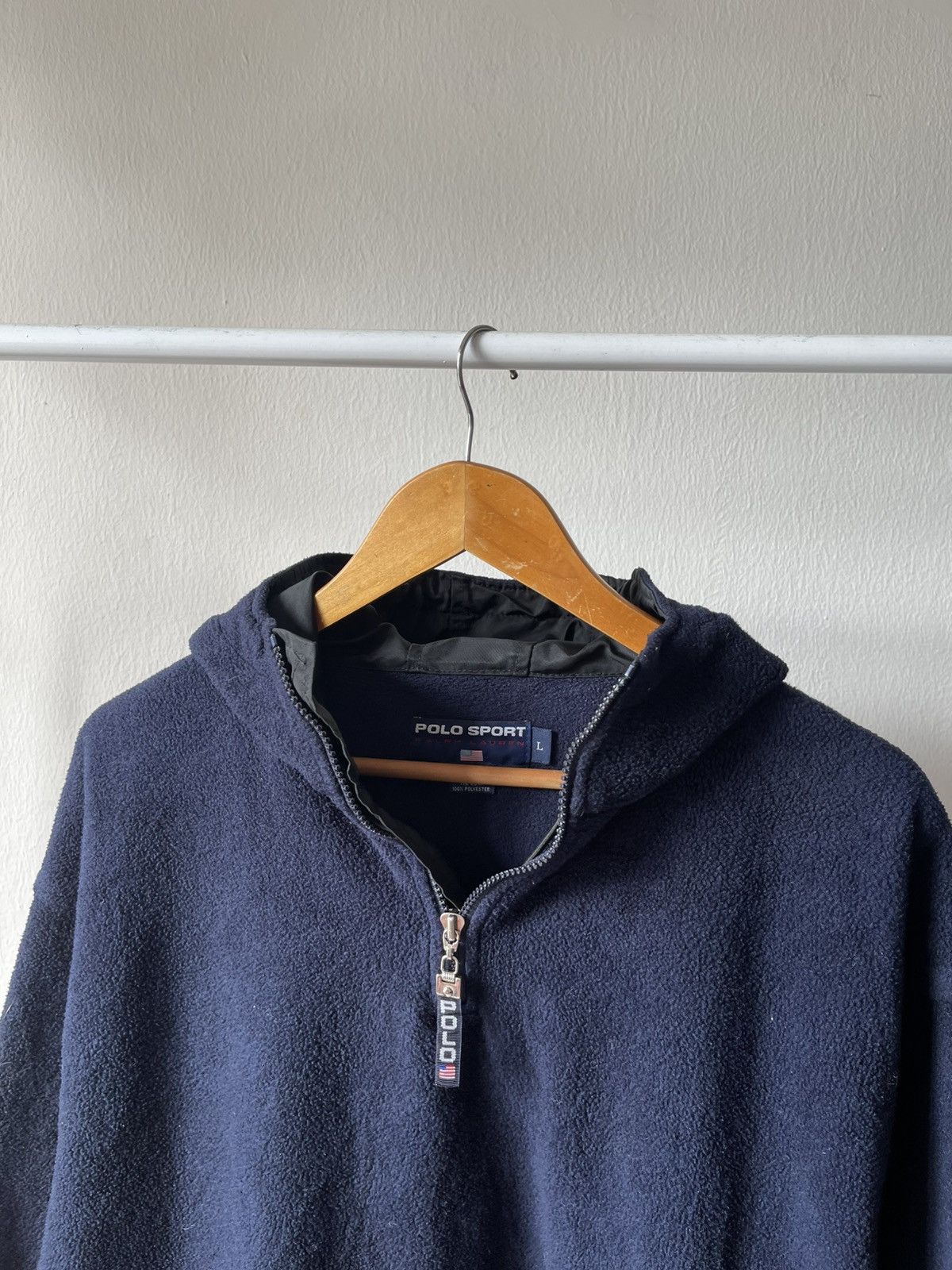 90s Polo Sport Ralph Lauren Anorak Fleece Jacket