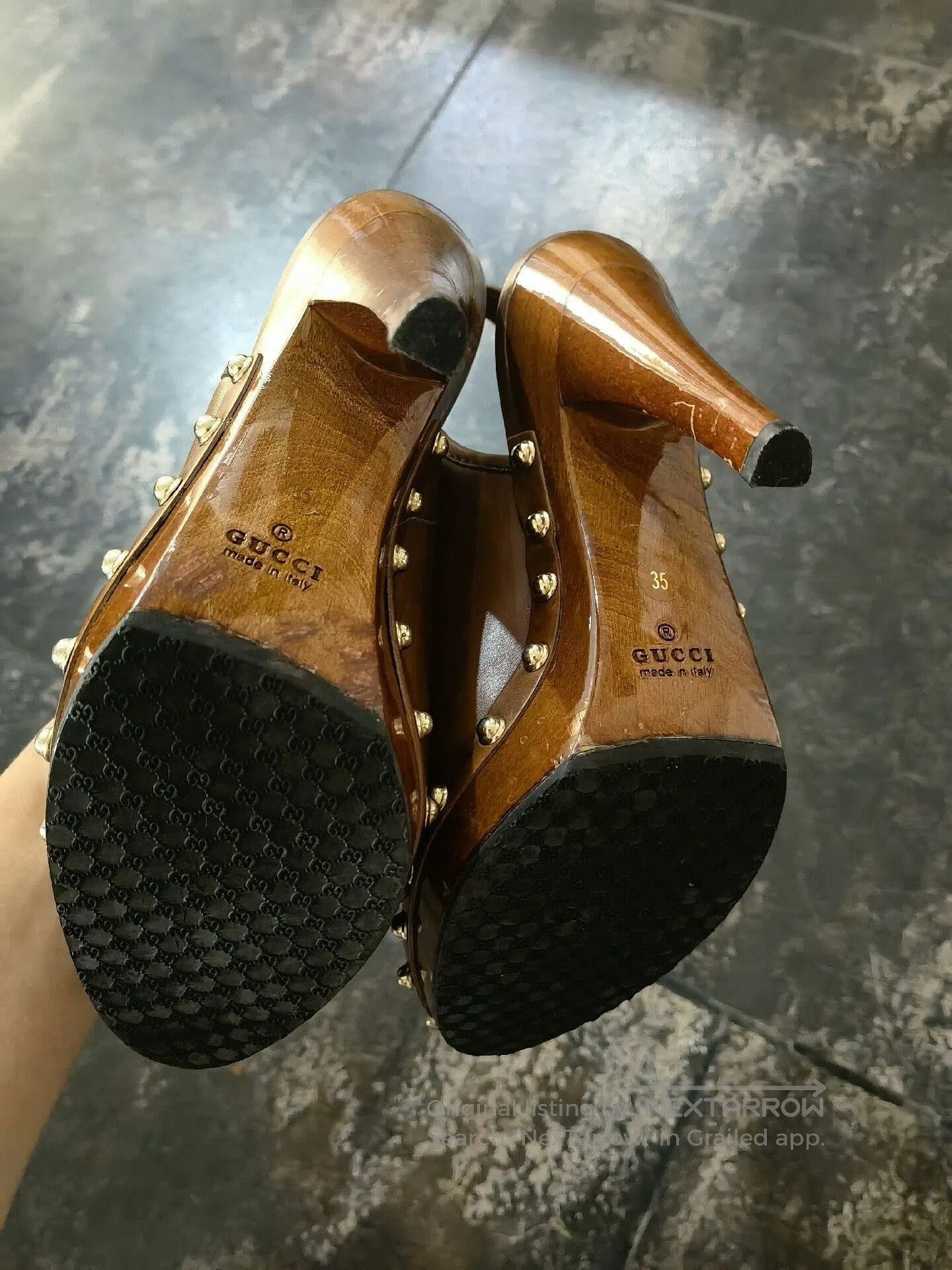 Gucci Gucci Bamboo Stiletto Heels for Women. Size US 4 / IT 34 - 2 Thumbnail