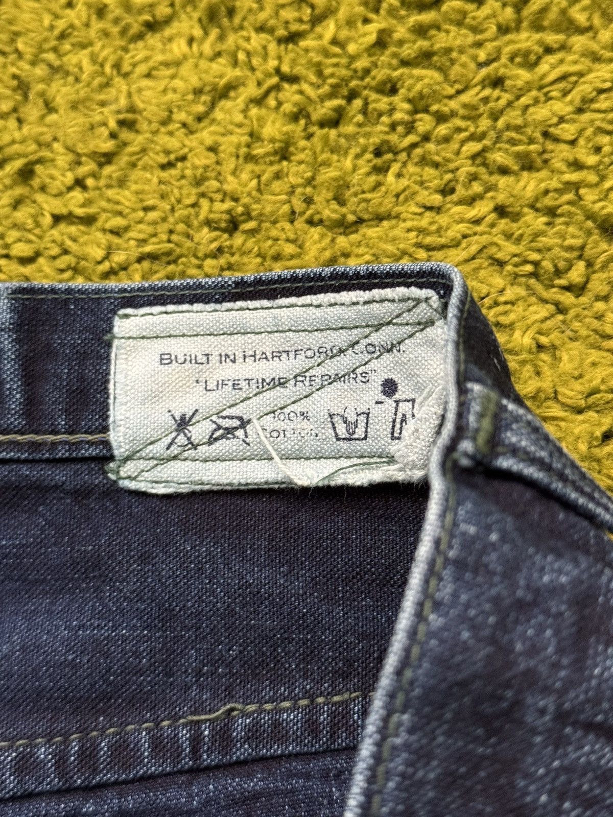 Designer × Hartford Hartford Denim Company selvedge jeans pants Size US 32 / EU 48 - 4 Thumbnail