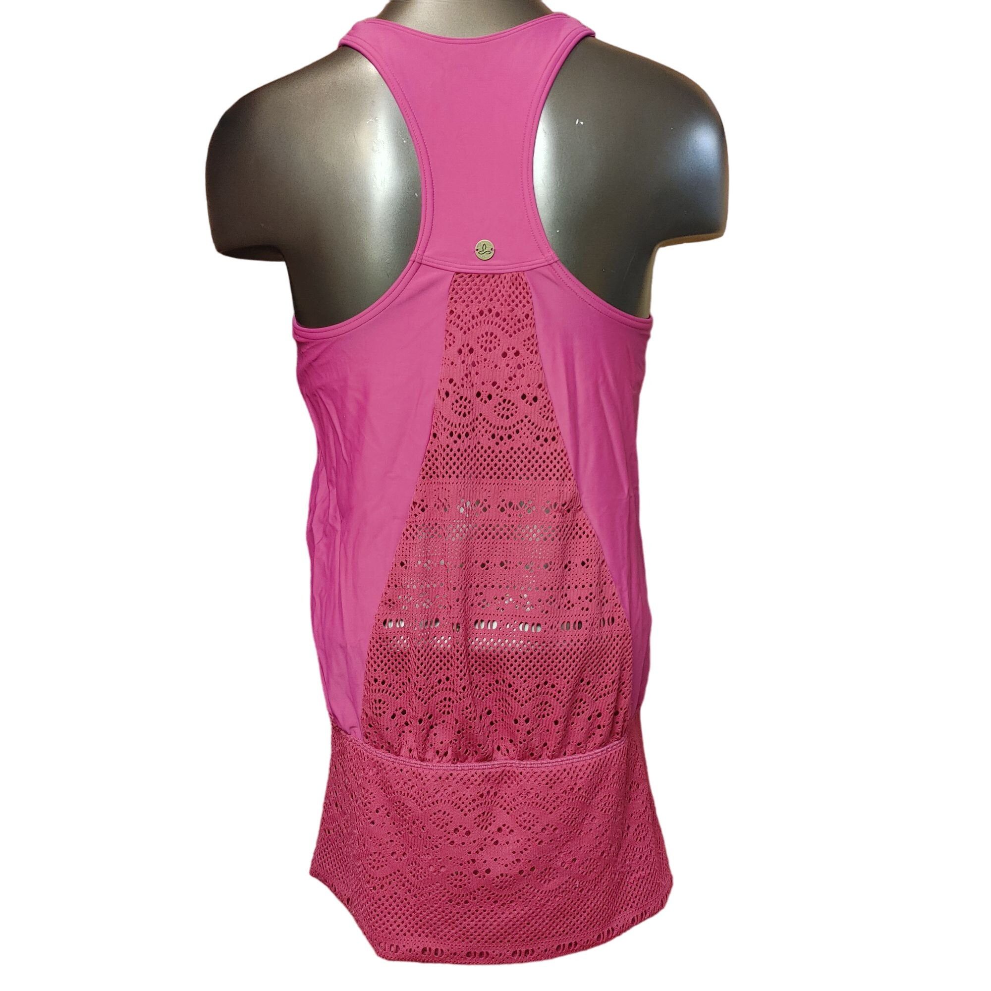 Prana Prana Women's Hot Pink Racerback Activewear Tank Top Small Size S / US 4 / IT 40 - 2 Thumbnail