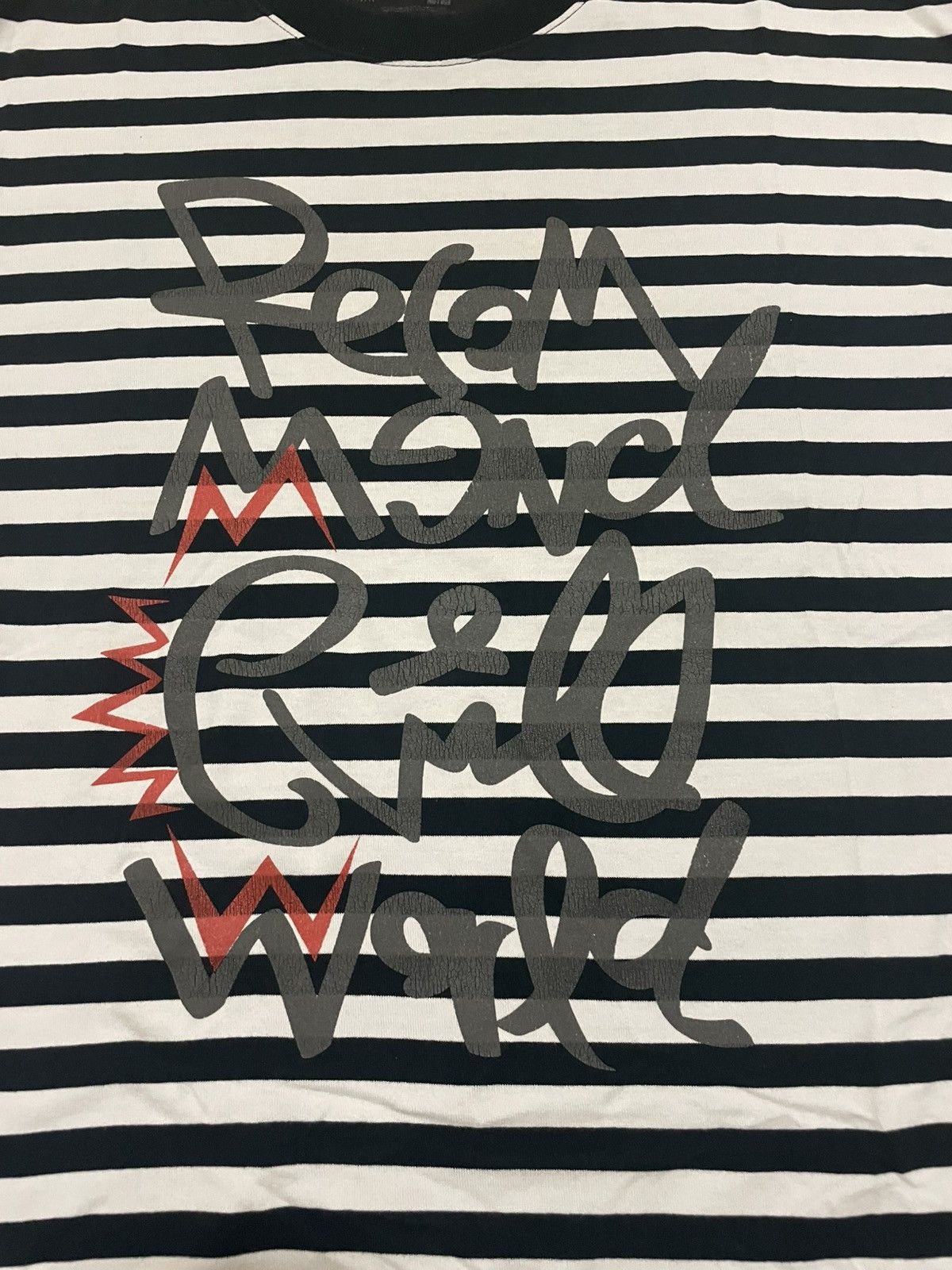 Designer × Number (N)ine × Vintage 🔥Rare🔥Vintage Numbernine L/S Tshirt Striped Design Size US M / EU 48-50 / 2 - 4 Thumbnail