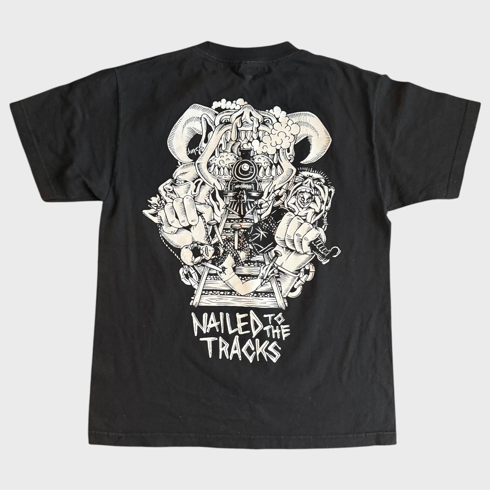Band Tees Backtrack Band Nailed to The Track Size M Hardcore NYHC Size US M / EU 48-50 / 2 - 3 Thumbnail