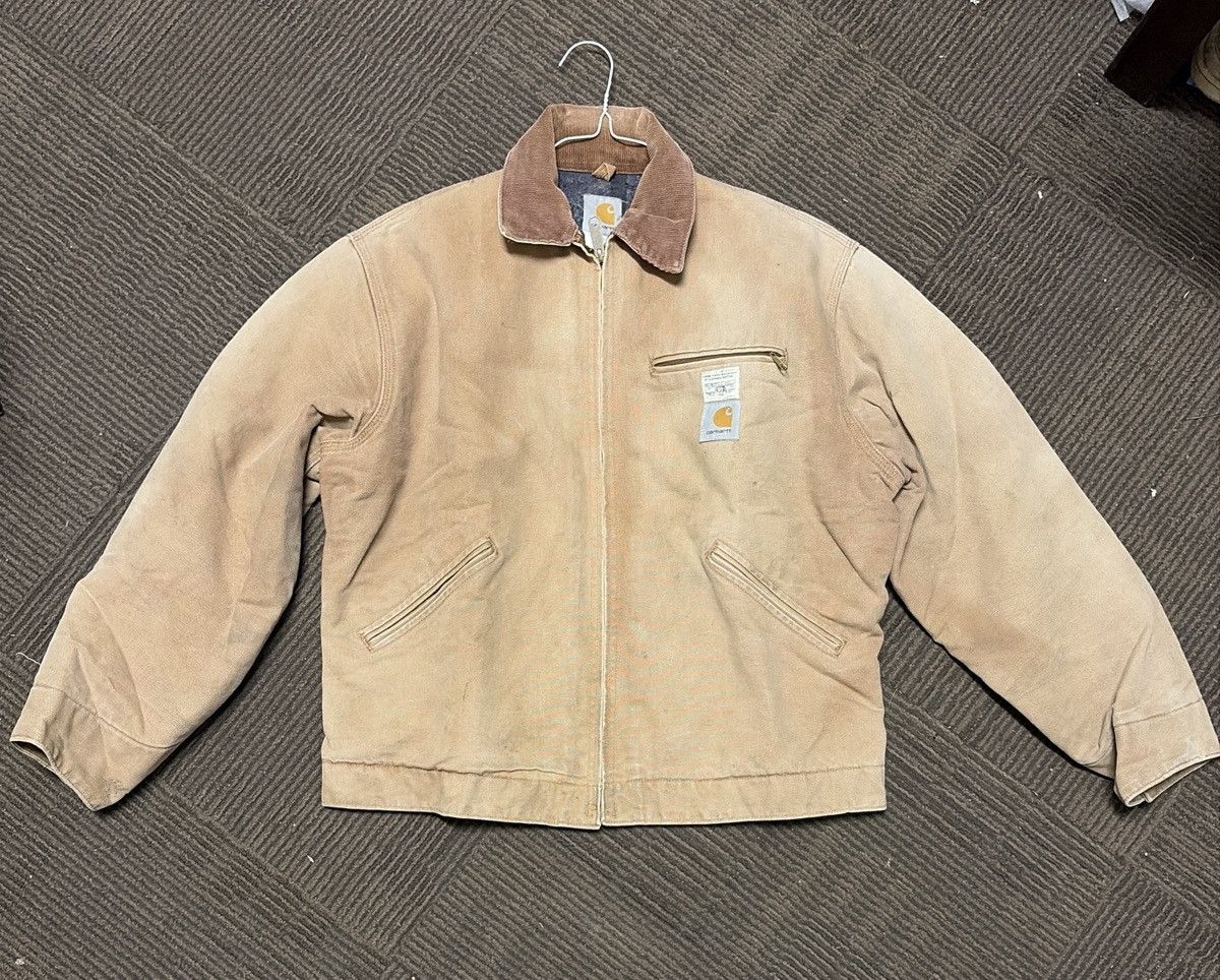 Carhartt Vintage 90s Carhartt Detroit Jacket Size US XL / EU 56 / 4 - 1 Thumbnail