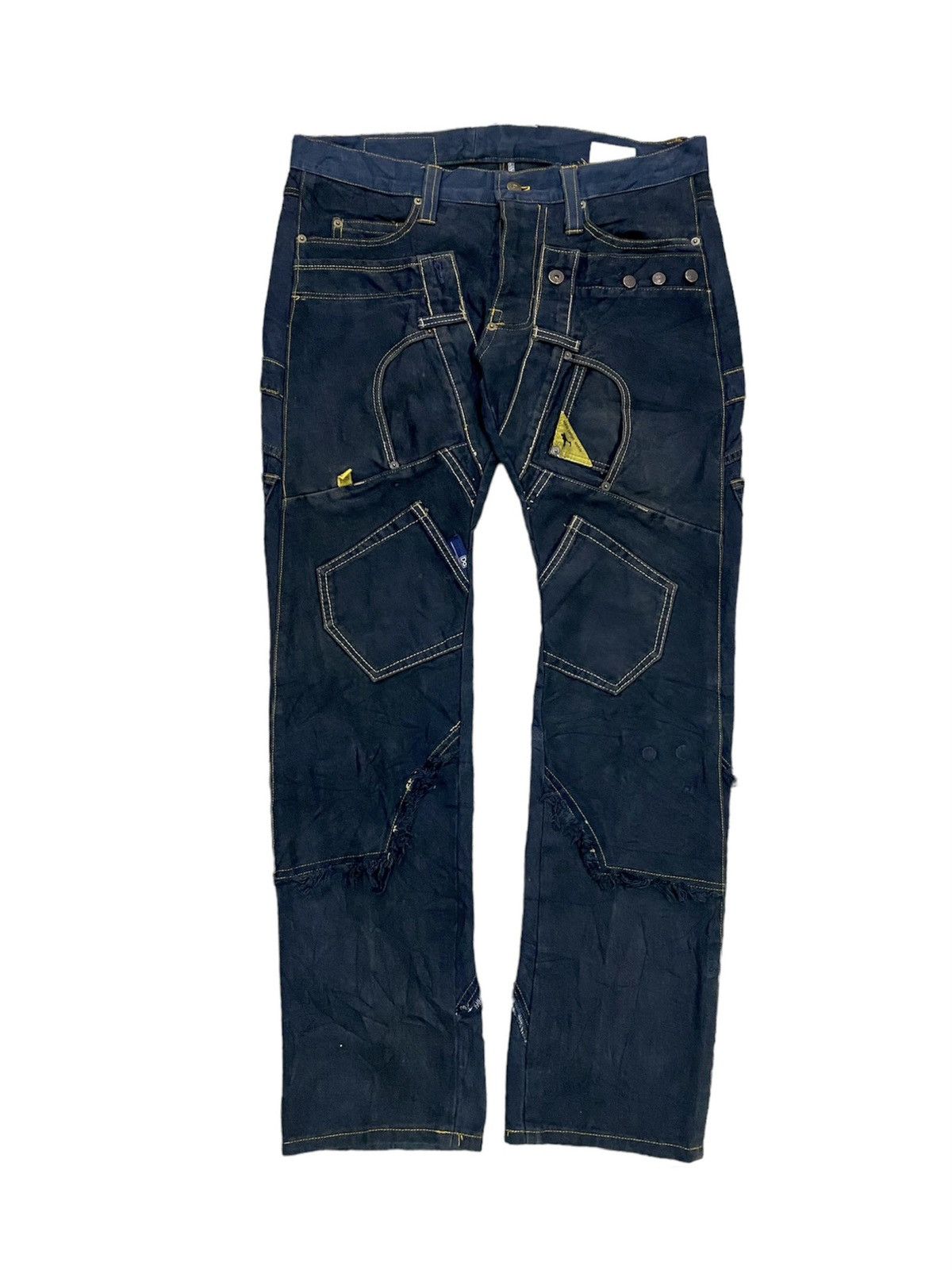 20471120 20471120 PAPER “Recycouture” Reconstructed Denim Size US 35 - 3 Thumbnail