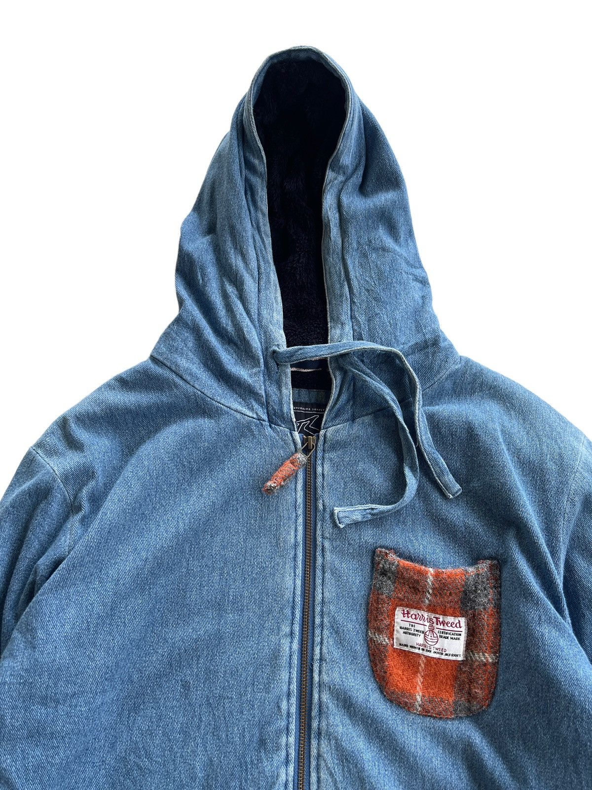 Harris Tweed Rusty X Harris Tweed Hoodies Sweater Size US L / EU 52-54 / 3 - 5 Thumbnail