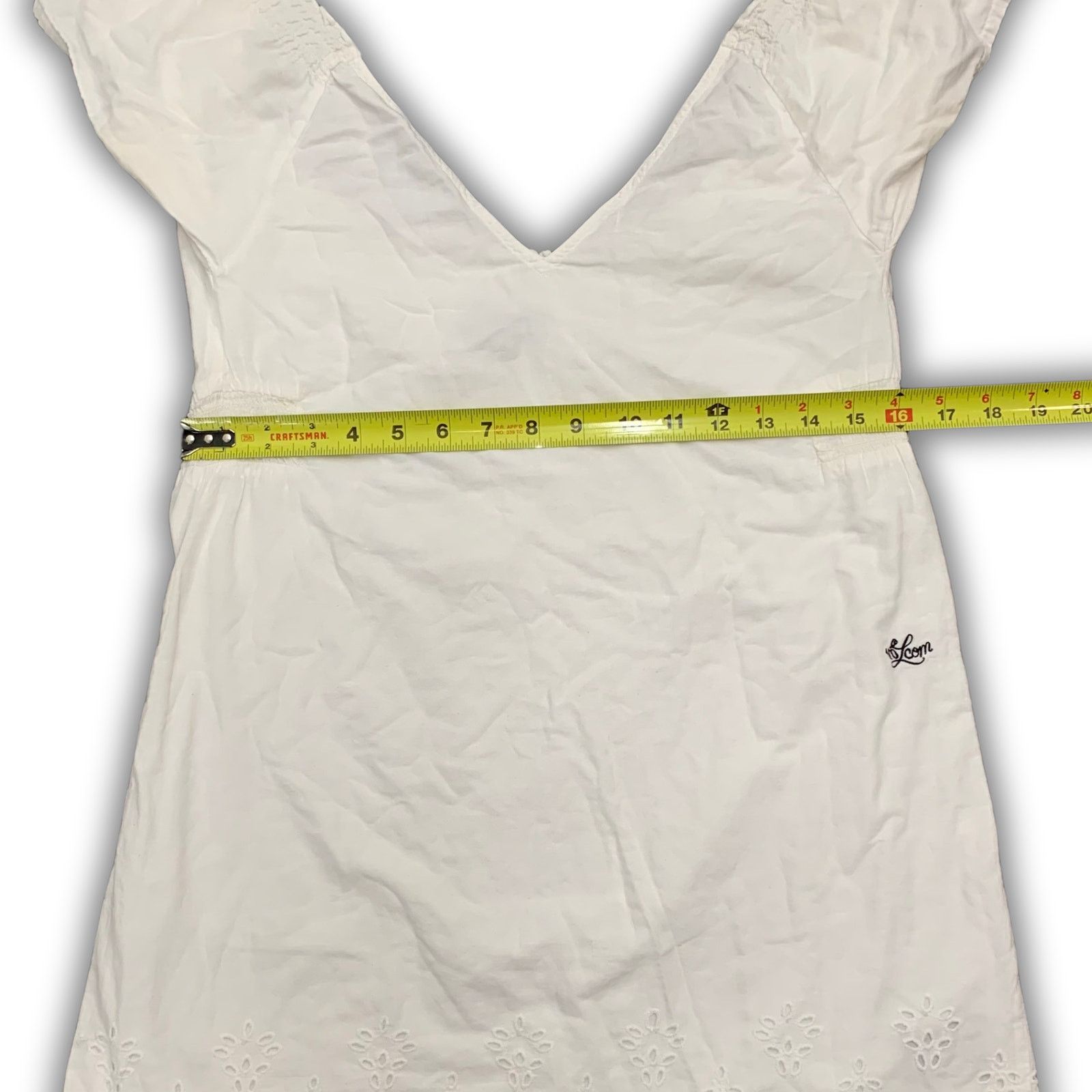 Volcom Vintage Volcom Swimsuit Coverup Mini Dress | Women's Small Size S / US 4 / IT 40 - 6 Thumbnail
