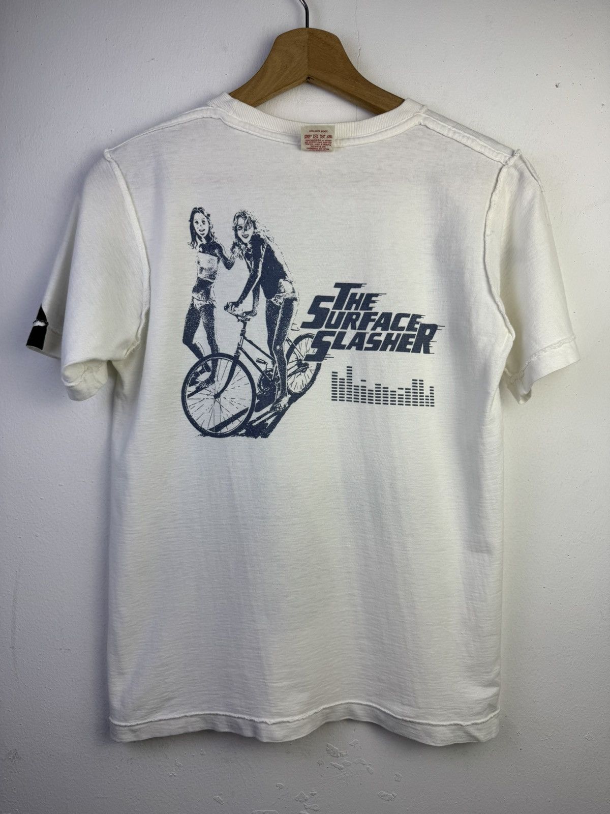 Japanese Brand RNA Slang "The Surface Slasher" reverse Print t-shirt. Size US S / EU 44-46 / 1 - 4 Thumbnail
