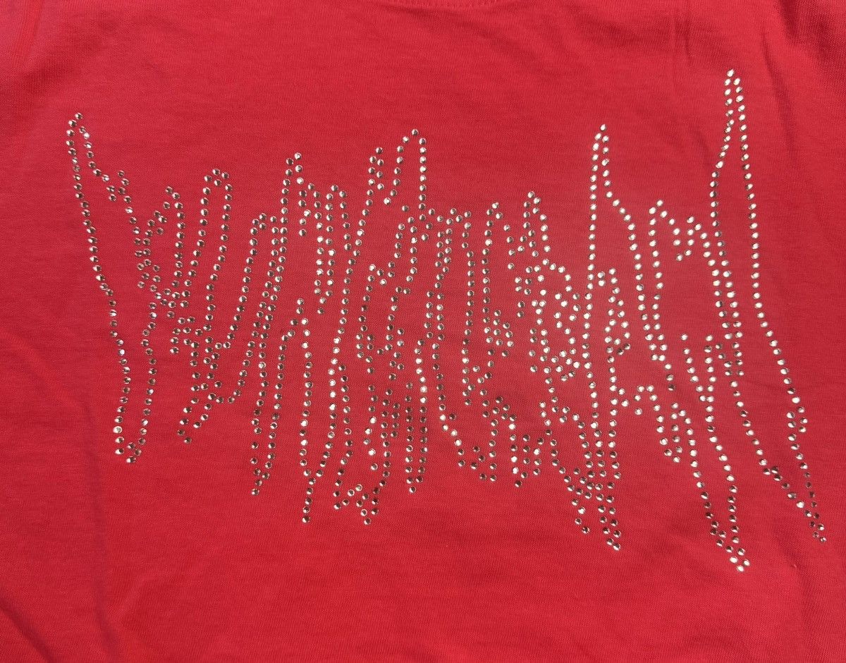 Band Tees × Drain Gang Young Lean Rhinestone T Shirt Size US M / EU 48-50 / 2 - 3 Thumbnail