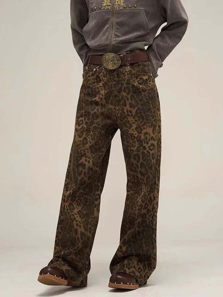 Japanese Brand Leopard Print Y2k Jean Size 27" / US 4 / IT 40 - 5 Thumbnail