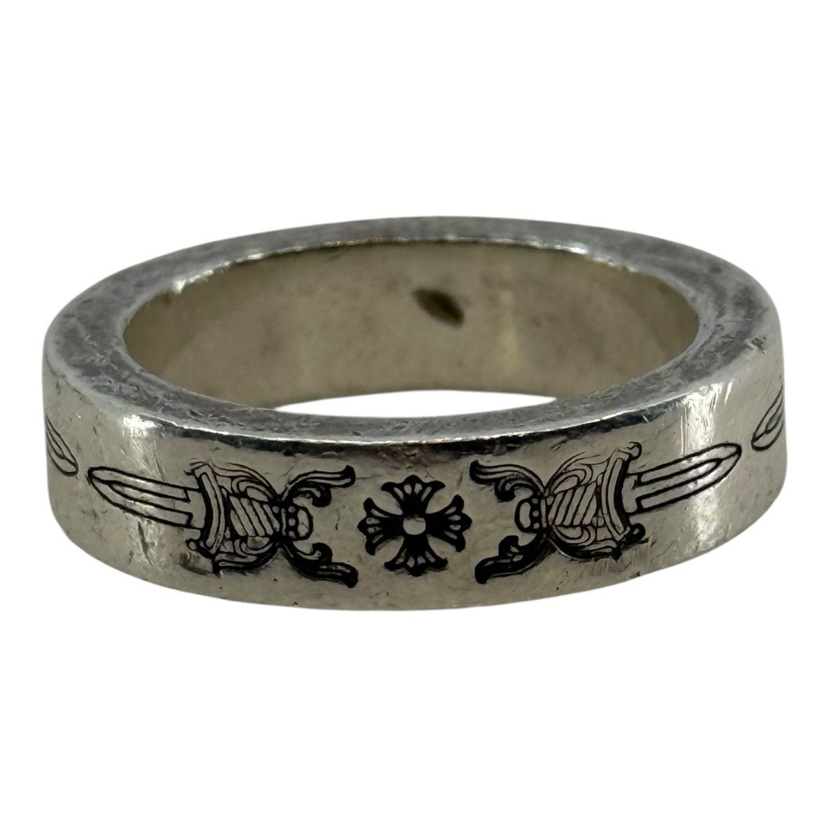 Chrome Hearts Chrome Hearts Silver Dagger Spacer Ring - US Size 9 Size ONE SIZE - 3 Thumbnail