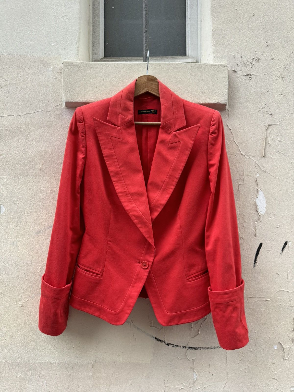 Alexander McQueen Alexander McQueen SS00 SUIT Peak Lapel Blazer & Pencil Skirt Size M / US 6-8 / IT 42-44 - 2 Thumbnail