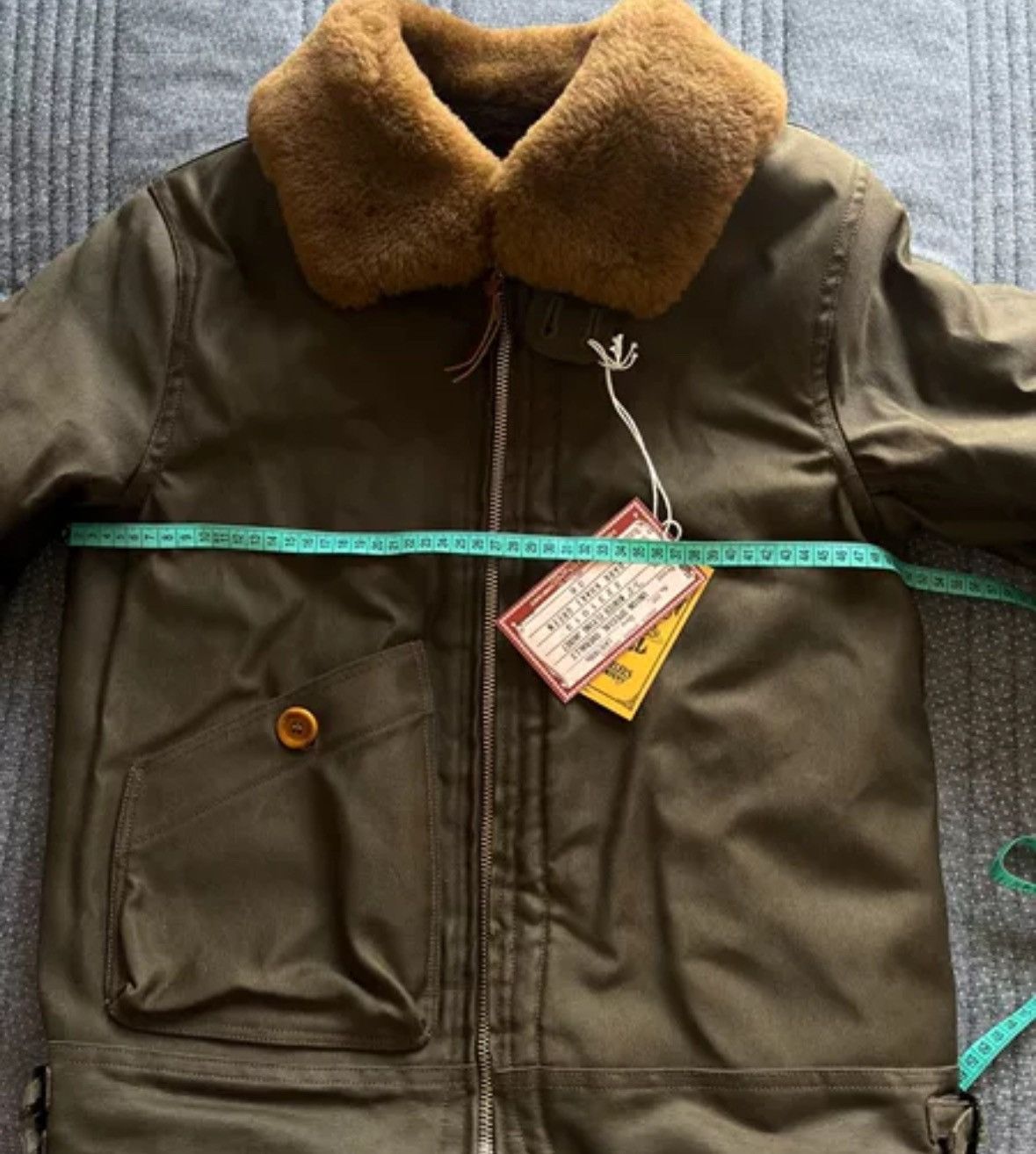Freewheelers FREEWEELERS S-3 Air Force Winter Flight Jacket Size US S / EU 44-46 / 1 - 5 Thumbnail