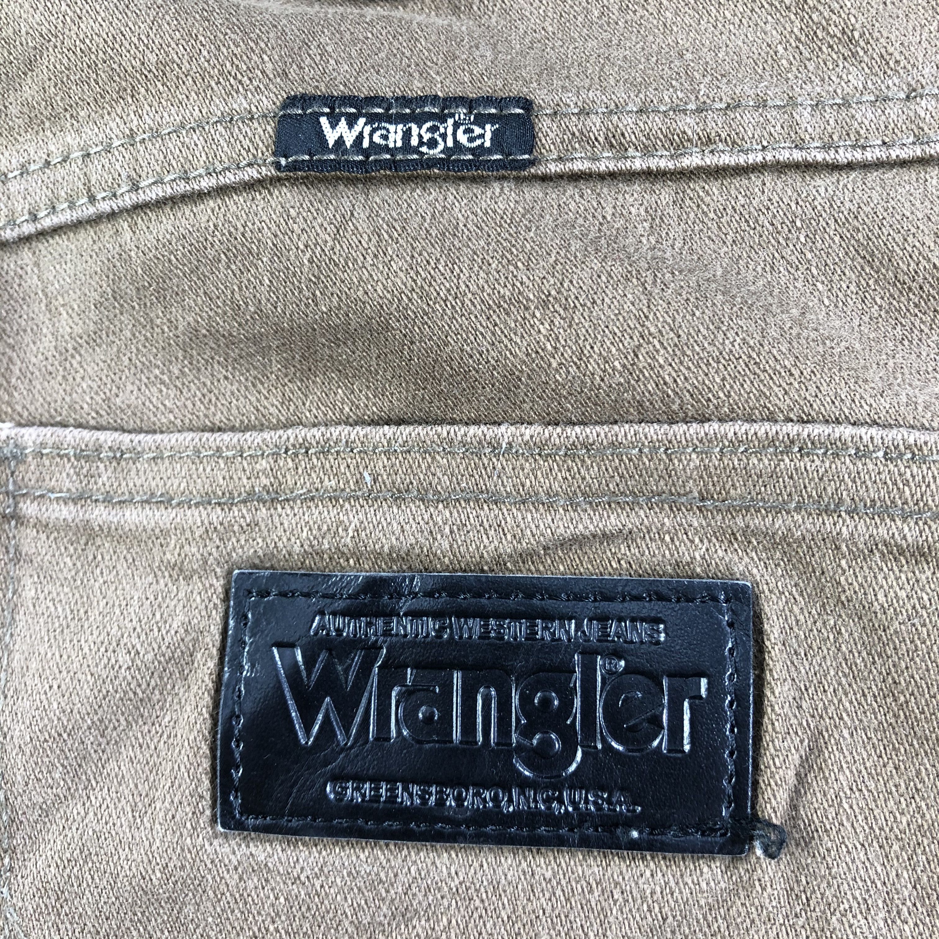 Japanese Brand Vintage Wrangler Jeans-J2839 Size US 35 - 5 Thumbnail