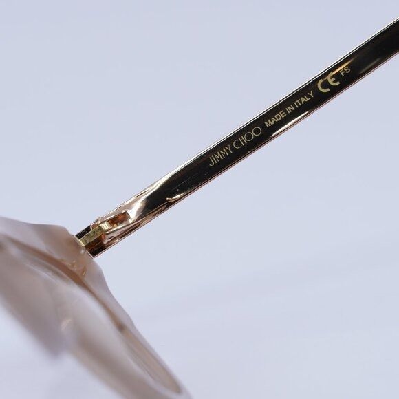 Jimmy Choo Jimmy Choo JC237 0FWM 00 Eyeglasses Nude with Glitter/Gold Size ONE SIZE - 6 Thumbnail