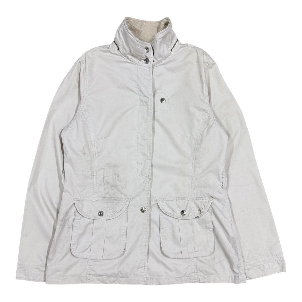 Emporio Armani Emporio Armani Field Cotton Jacket Made In Italy Size XL / US 12-14 / IT 48-50 - 2 Thumbnail