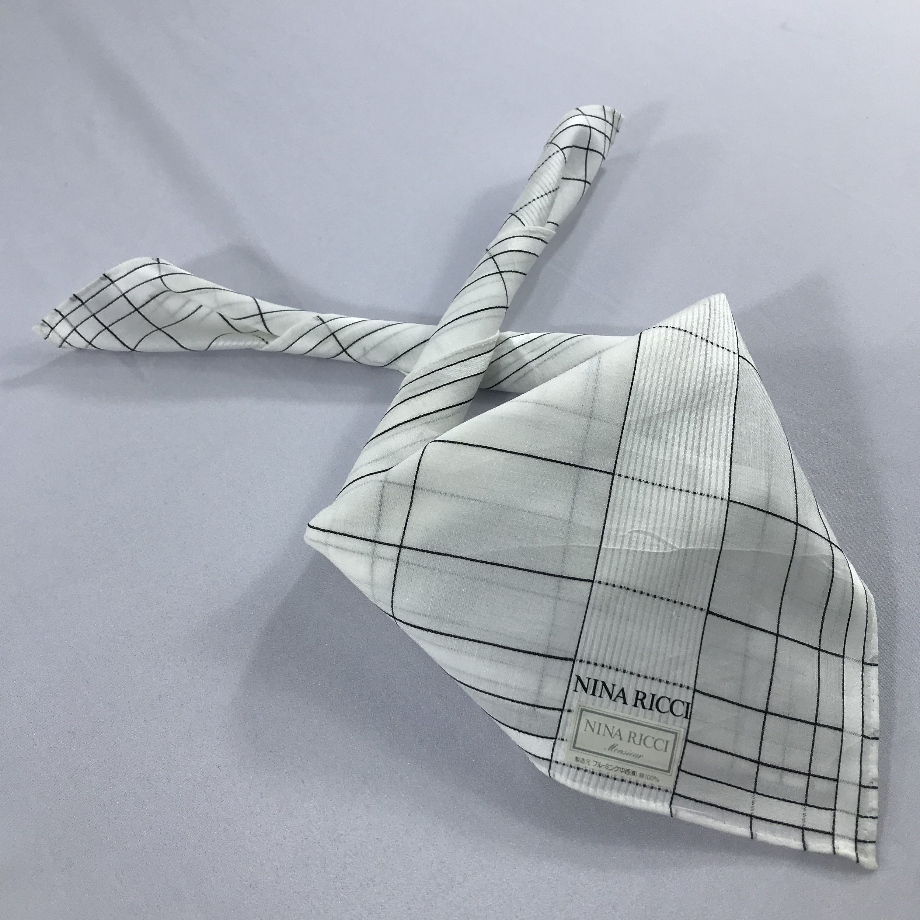 Nina Ricci × Vintage Nina Ricci Bandana / Handkerchief / Neckerchief - S1986 Size ONE SIZE - 4 Thumbnail