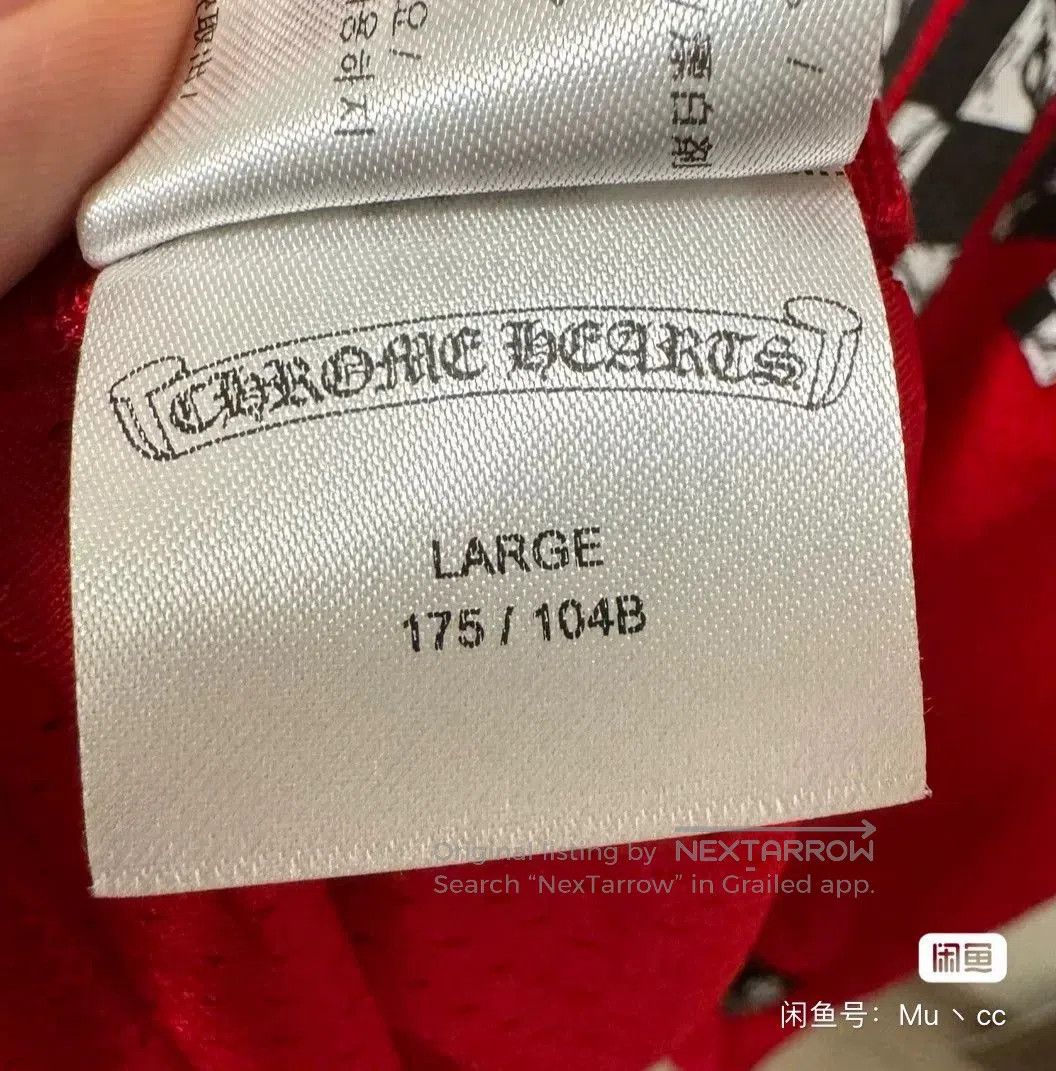 Chrome Hearts chrome hearts red ice tennis shirt size L. Size US L / EU 52-54 / 3 - 8 Thumbnail
