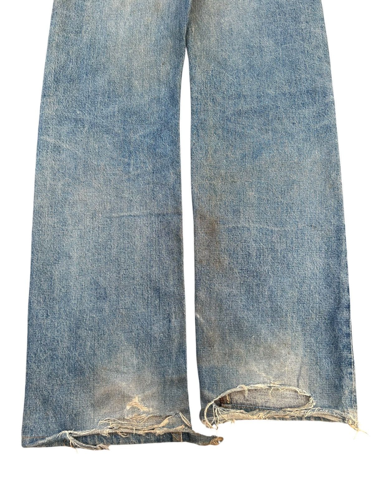Kapital Thrashed Vintage Edwin 505XX Selvedge Distressed Denim Jeans Size US 29 - 13 Thumbnail