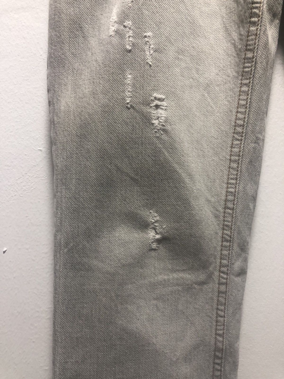 Dolce & Gabbana Vintage DOLCE & GABBANA Denim Pants Distressed Metal Logo Size US 31 - 7 Thumbnail