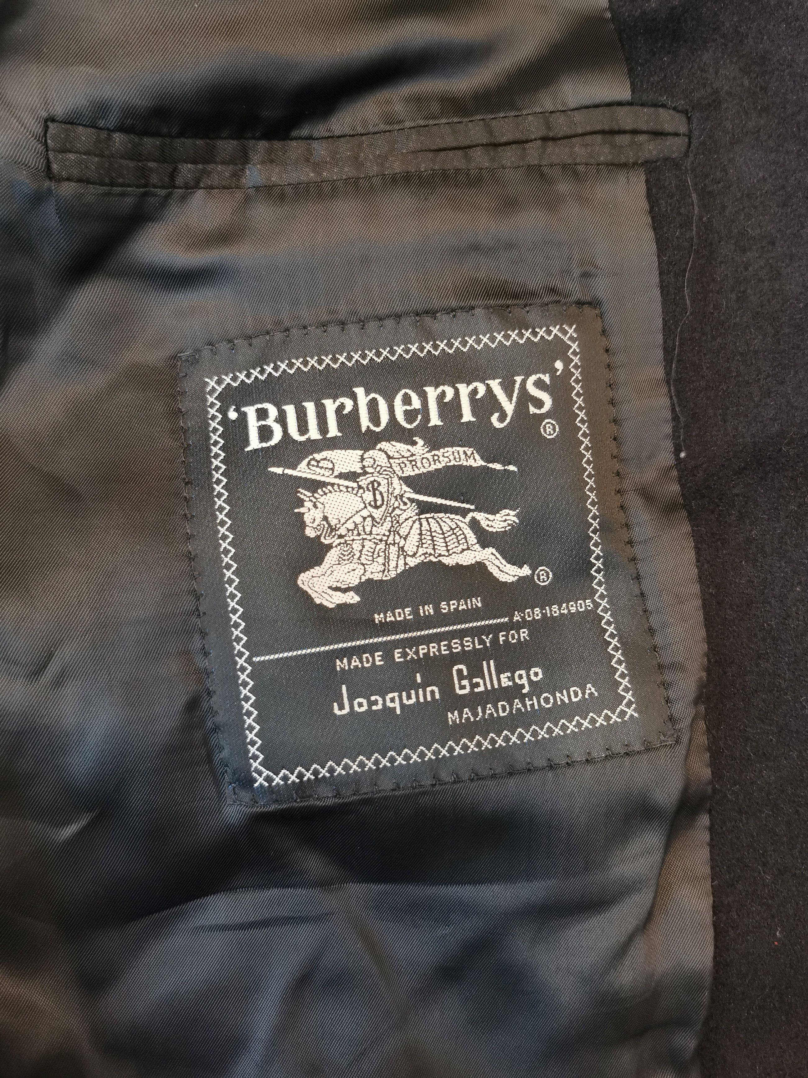Burberry × Vintage Men's jacket cashmere Size 54L - 4 Thumbnail