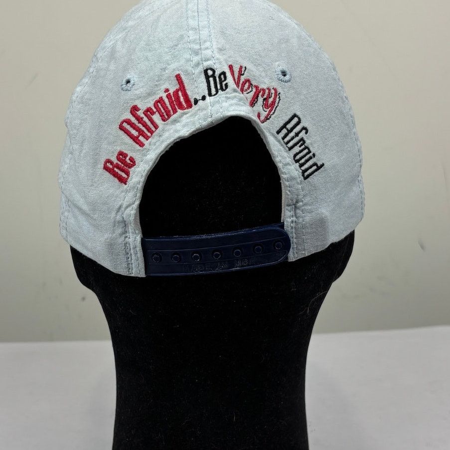 Warner Bros 90s Animaniacs Be Afraid Hat Snapback Baseball Cap Size ONE SIZE - 4 Thumbnail