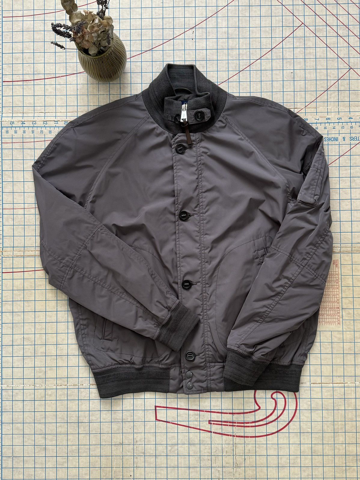 Polo Ralph Lauren Polo Ralph Lauren MA-1 Bomber Jacket Gray Size XL Mens Size US XL / EU 56 / 4 - 4 Thumbnail