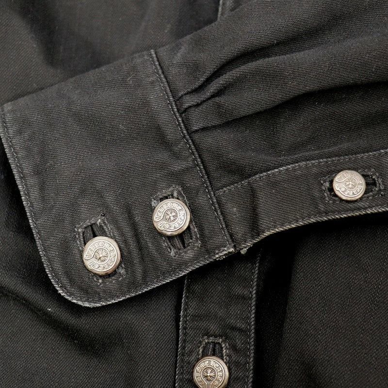 Chrome Hearts Chrome Hearts Flairney Denim Shirt Size US S / EU 44-46 / 1 - 3 Thumbnail