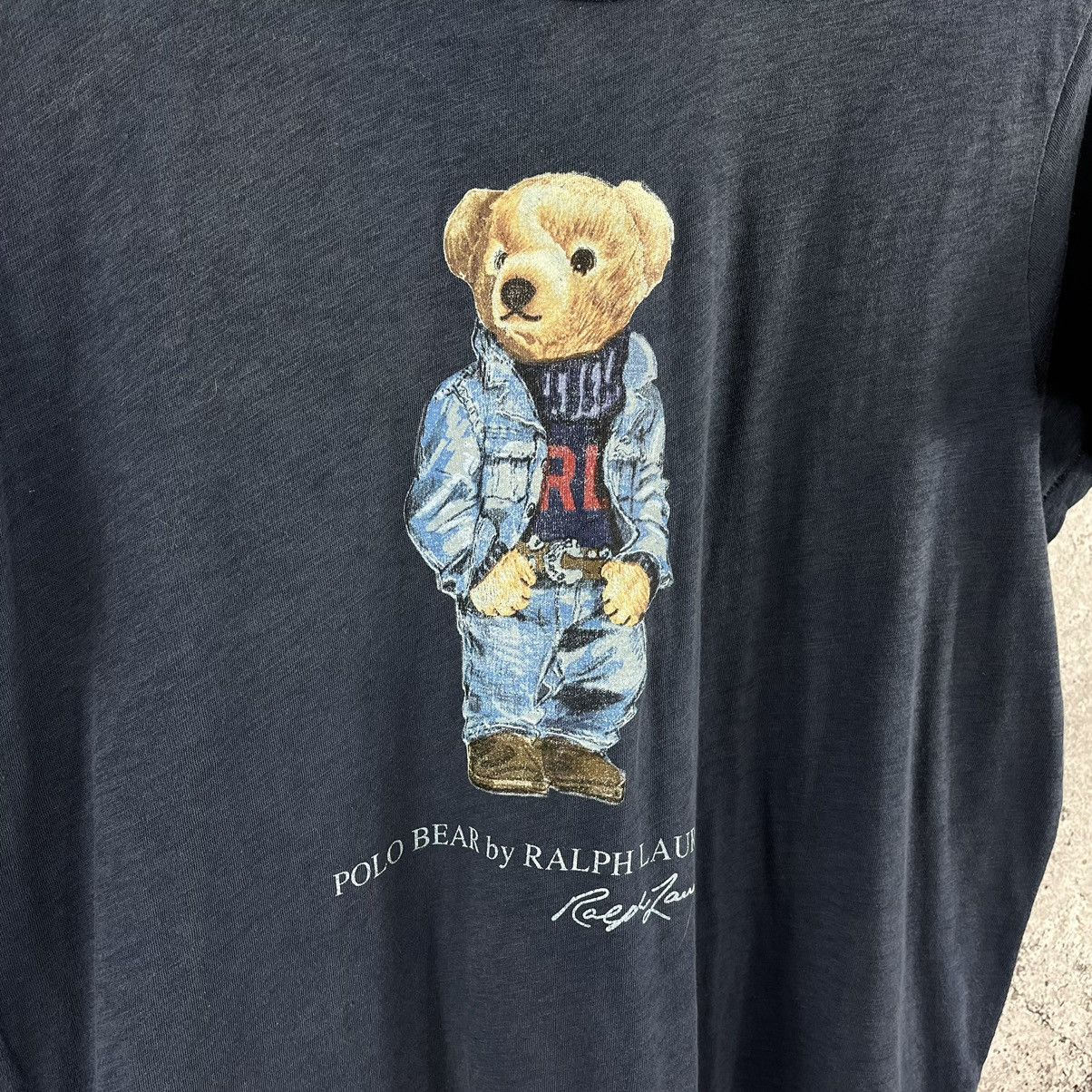 Polo Ralph Lauren Polo Bear by Ralph Lauren Vintage T-Shirt Big Logo Y2K Sz XL Size US XL / EU 56 / 4 - 6 Thumbnail