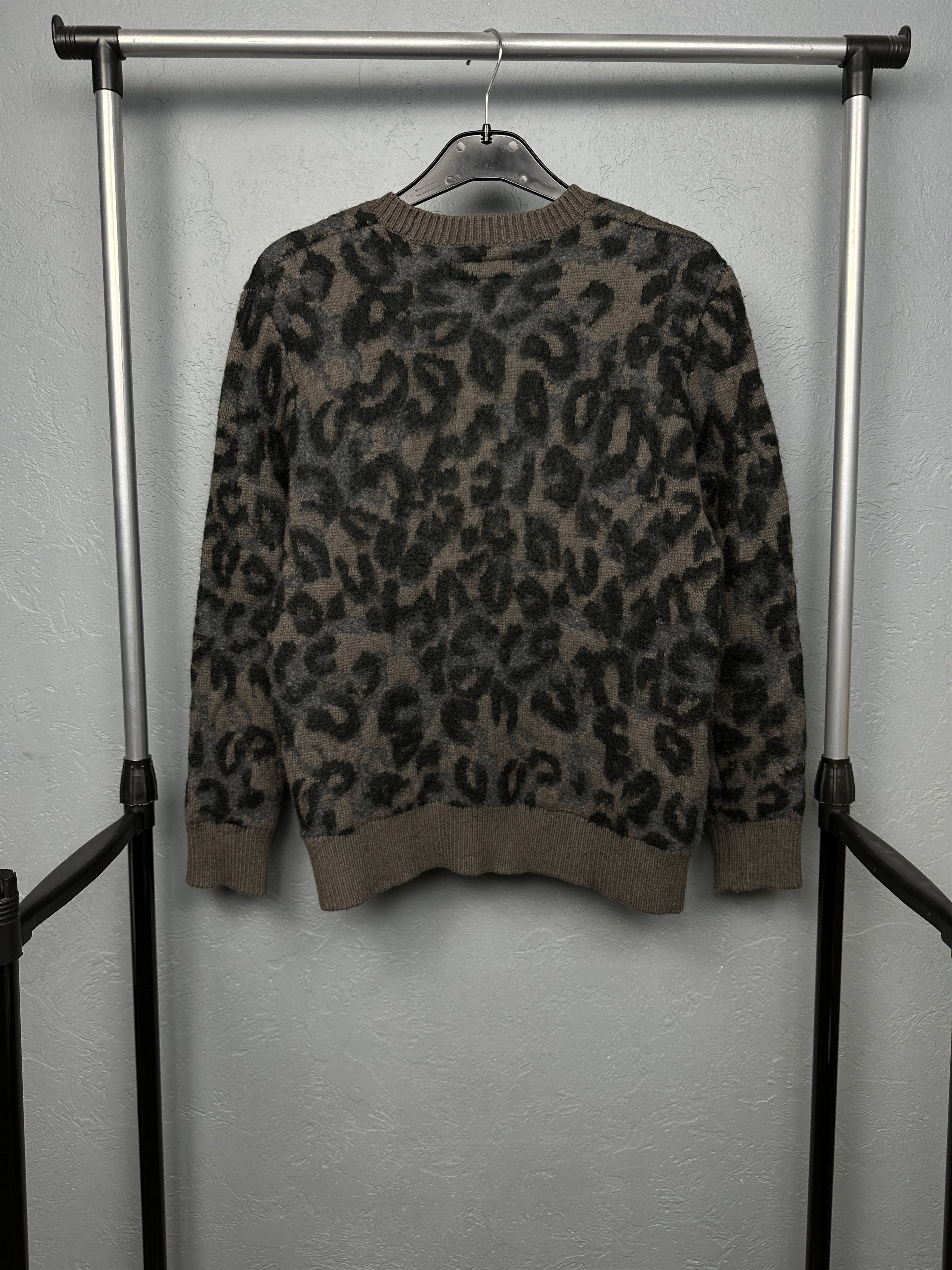 Allsaints Allsaints Mens Apex Crew Neck Wool Knit Sweater Size US S / EU 44-46 / 1 - 5 Thumbnail