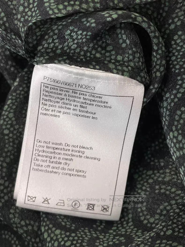 Chanel Chanel Dark green full logo silk shirt Size XS / US 0-2 / IT 36-38 - 7 Thumbnail