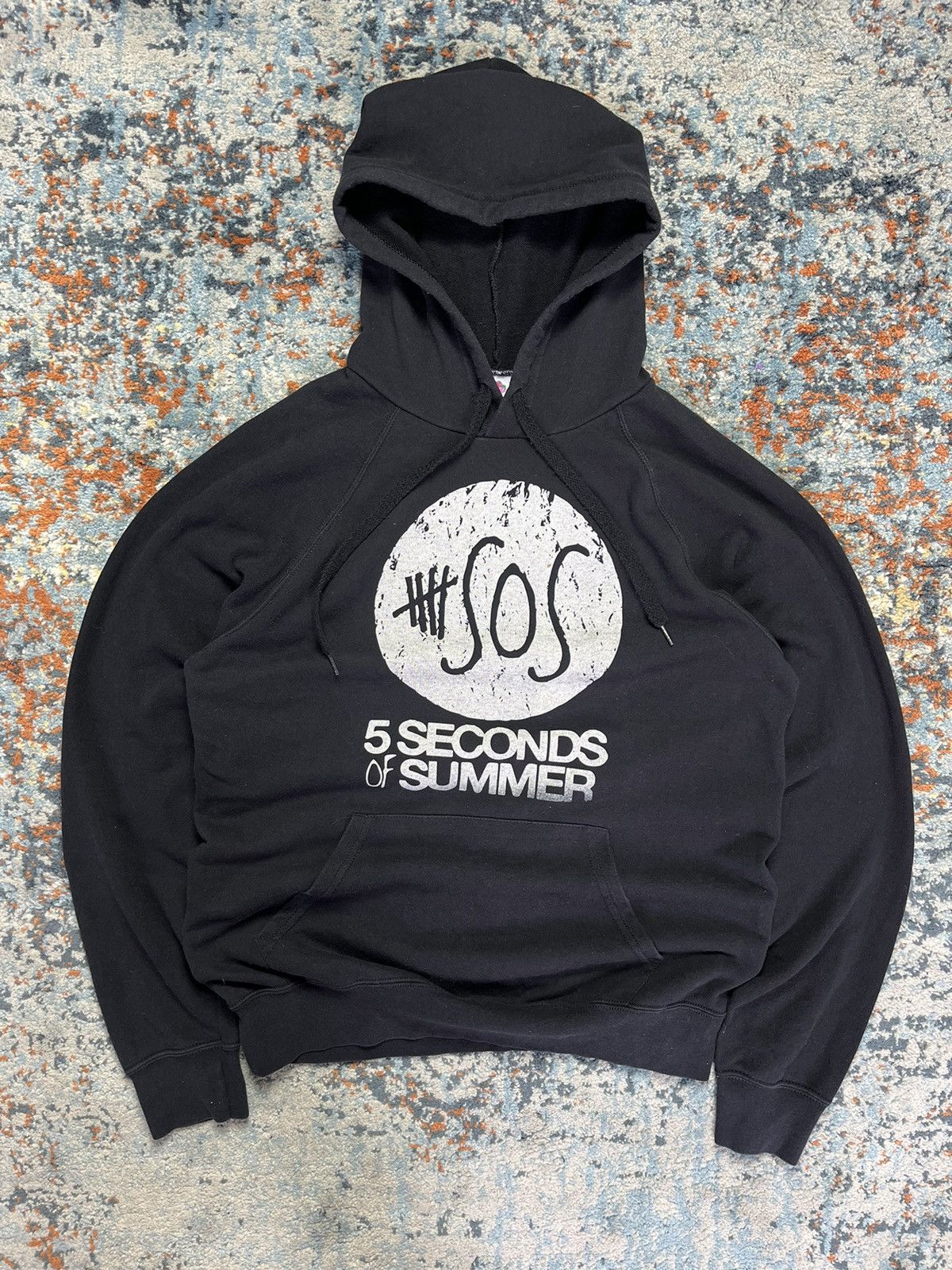 Band Tees × Vintage Vintage 00s 5 seconds of summer band hoodie Size US M / EU 48-50 / 2 - 1 Thumbnail