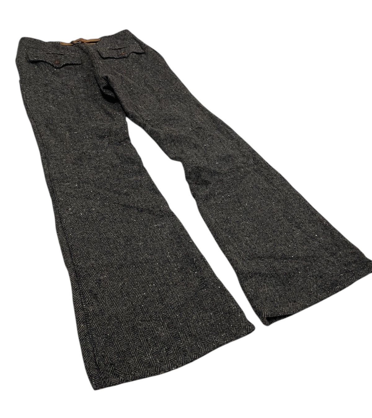 14th Addiction Obelisk Japan Flare Wool Pants Size US 29 - 5 Thumbnail