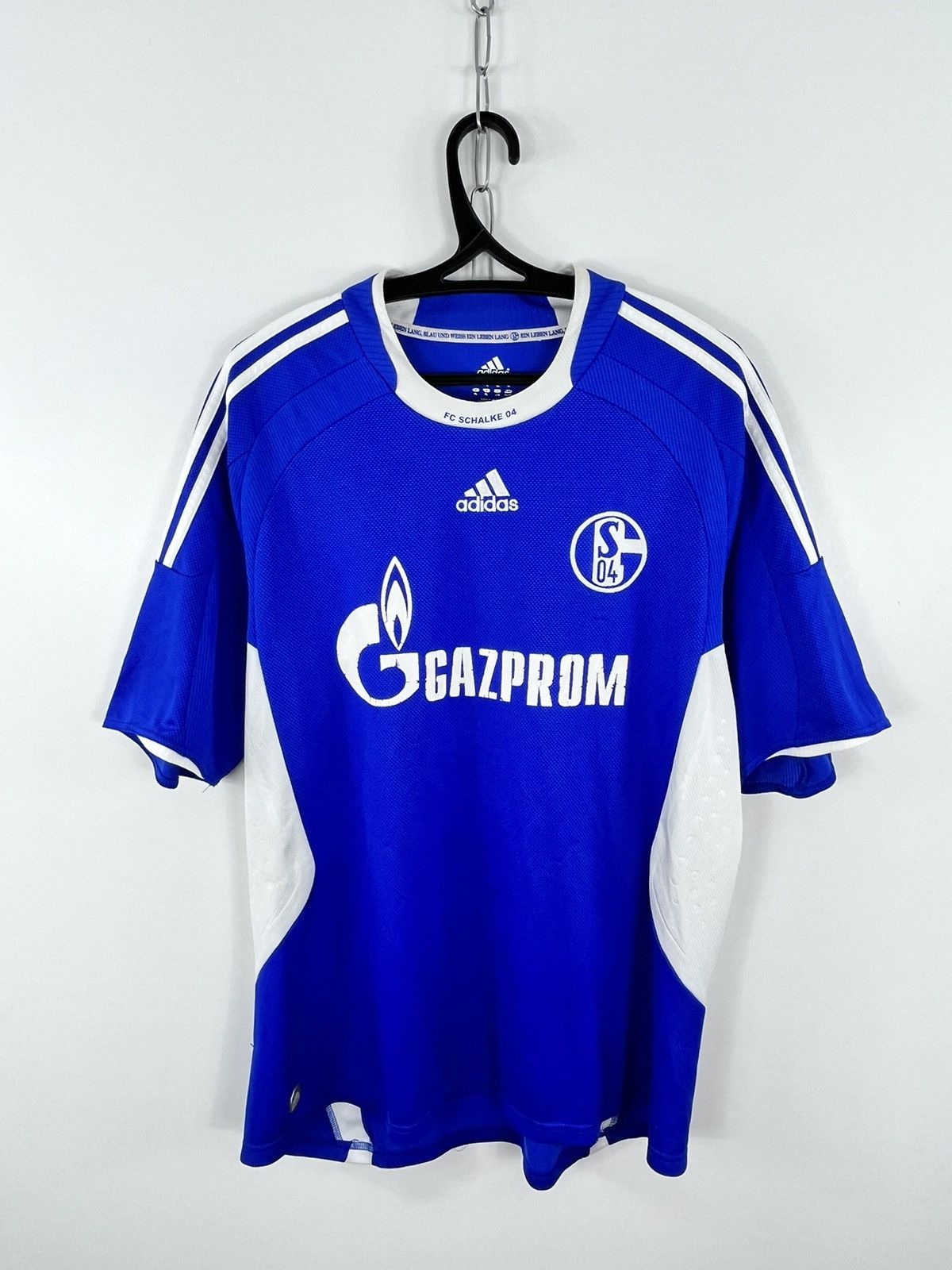 Adidas × Vintage Adidas FC Schalke 04 Werner 2008/2010 Home Jersey Size XL Size US XL / EU 56 / 4 - 2 Thumbnail