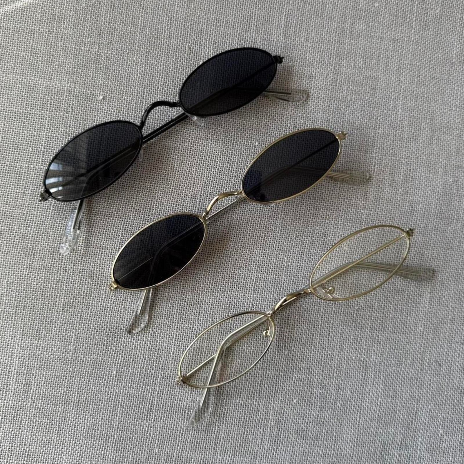 Other Black frame oval glasses Size ONE SIZE - 8 Thumbnail