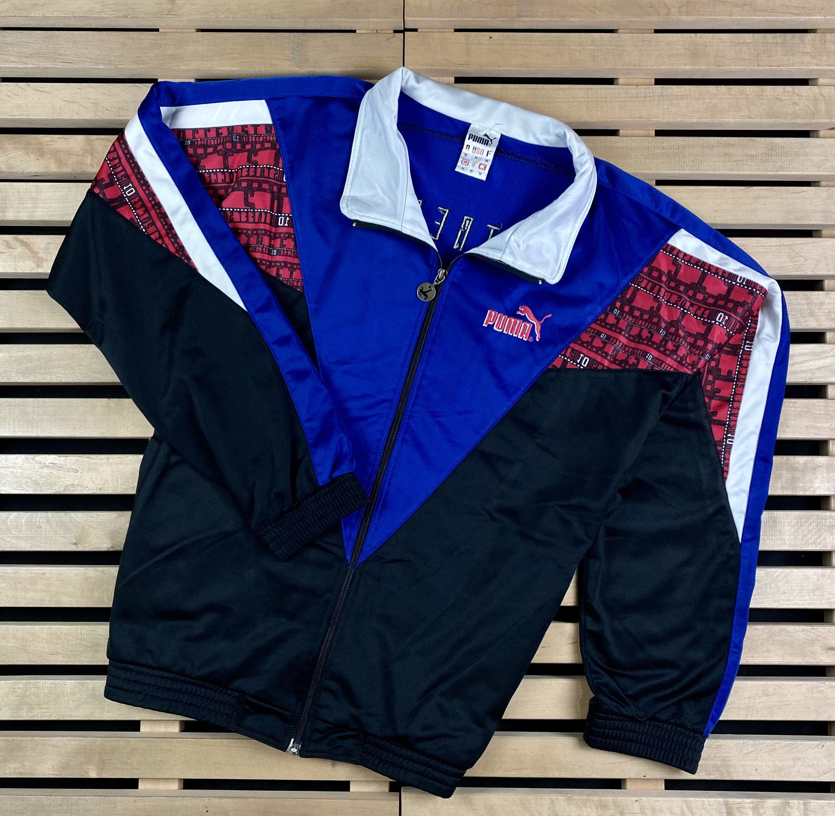 Puma × Vintage Mens Puma Vintage Track Jacket Size M Size US M / EU 48-50 / 2 - 1 Thumbnail
