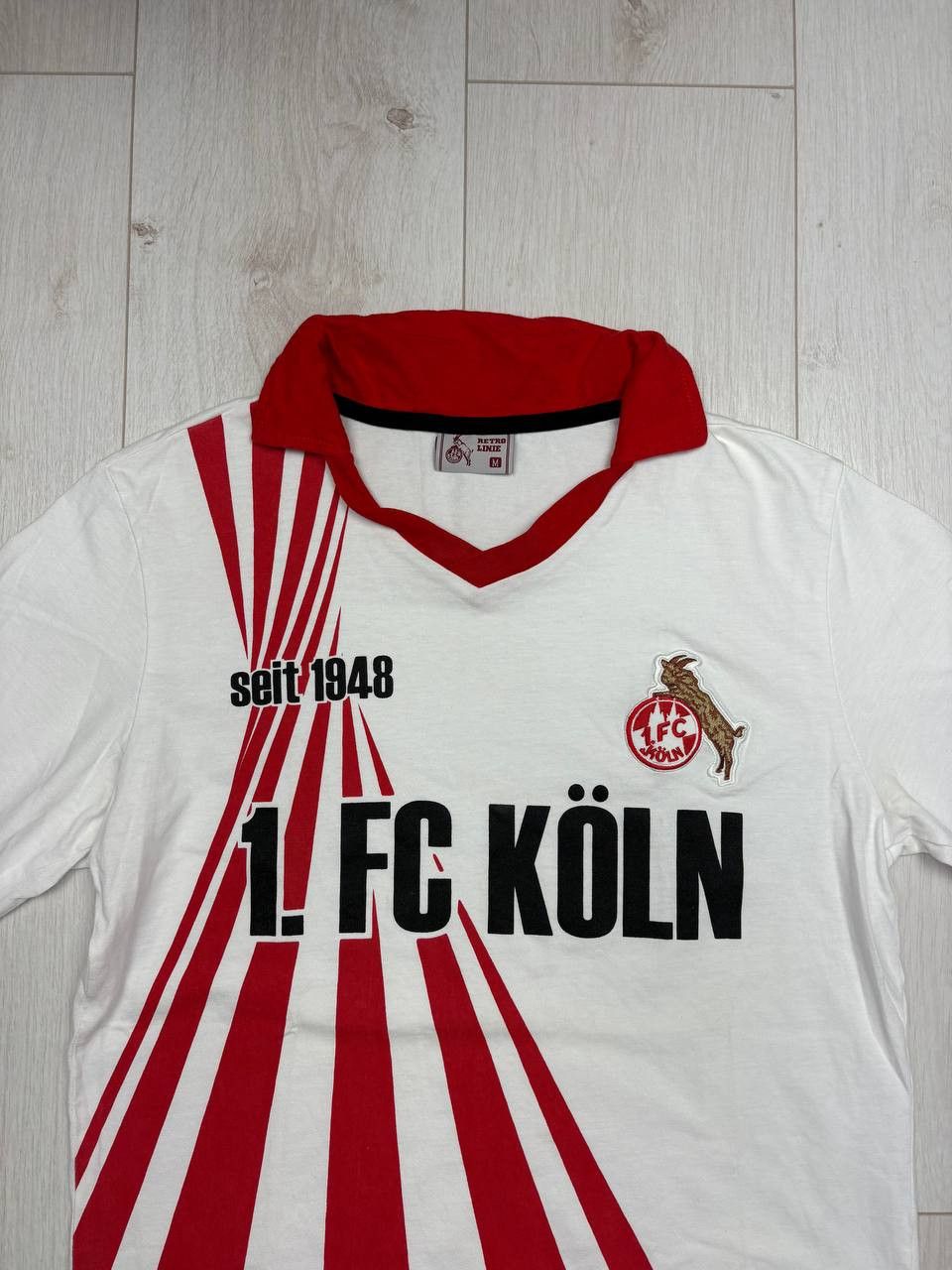 Vintage Retro jersey of 1. FC Köln from the 1990/91 Size US M / EU 48-50 / 2 - 2 Thumbnail