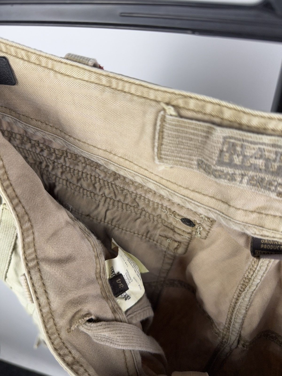 Napapijri Napapijri Cargo Utility Shorts Beige Cotton Outdoor Style Size US 34 / EU 50 - 18 Thumbnail