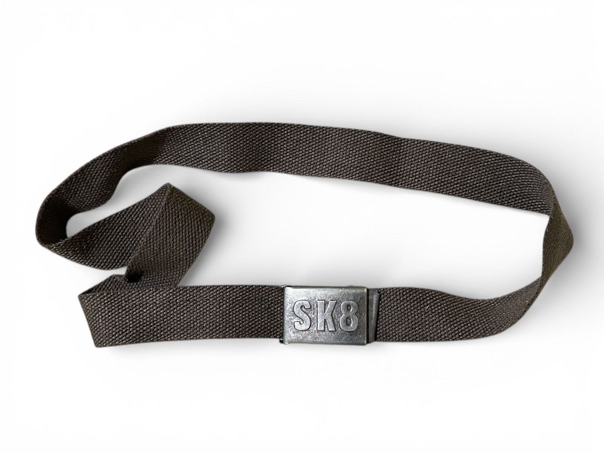 Japanese Brand SK8 Belt Crazy Rare Y2K Glamour Streetwear Size 100x3,5 cm Size ONE SIZE - 3 Thumbnail