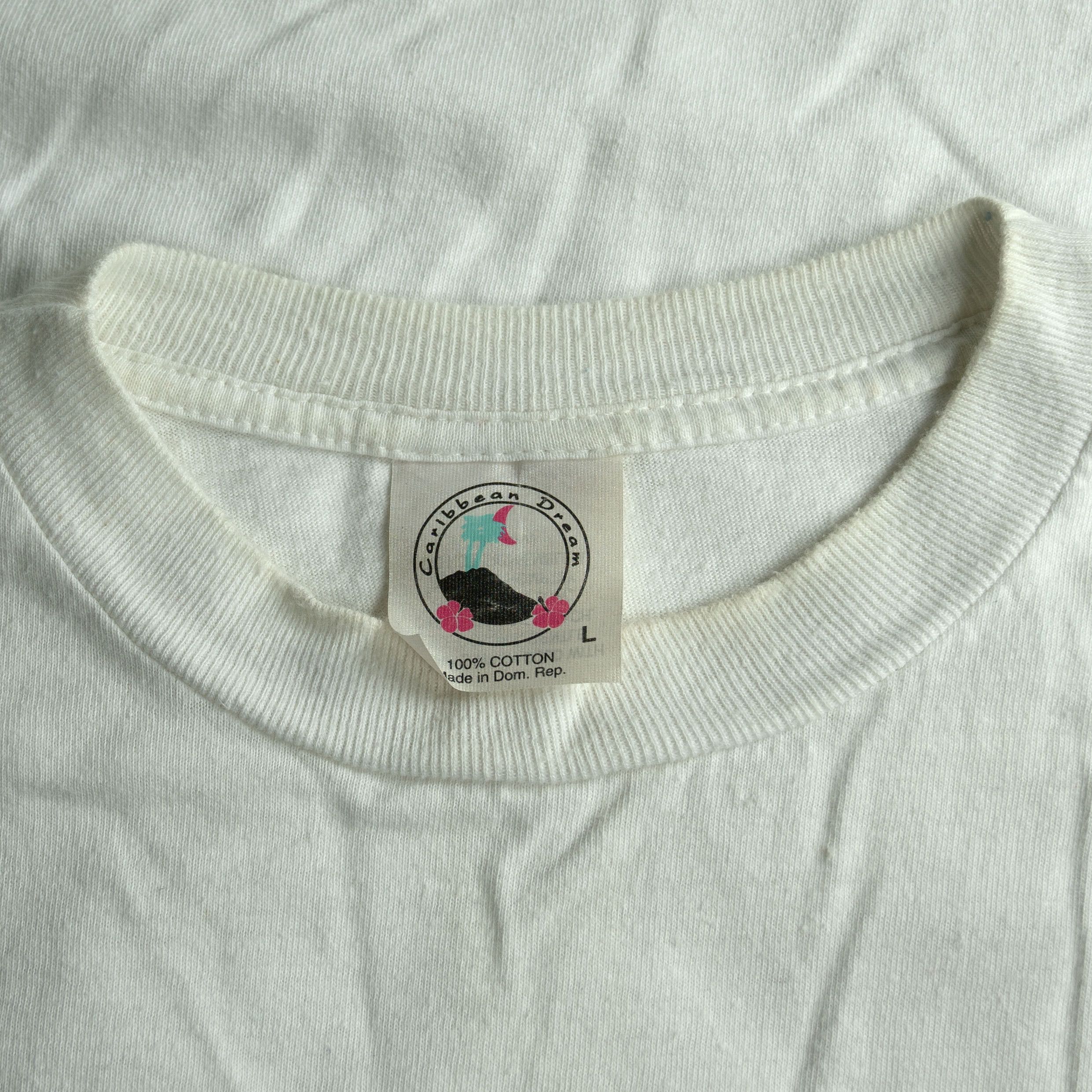 Vintage Vintage 1990's I Was Born To Raise Hell Tee Shirt Size US L / EU 52-54 / 3 - 3 Thumbnail