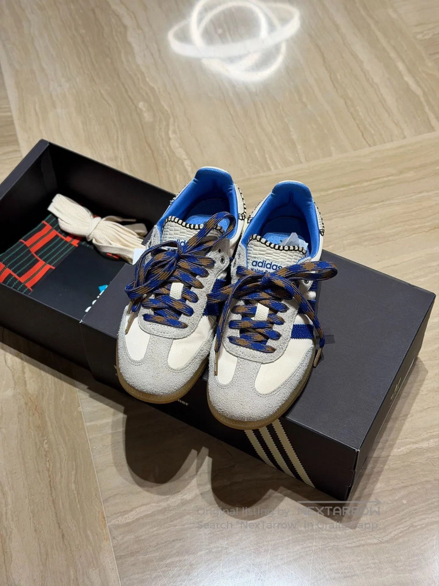 Wales Bonner Wales Bonner x adidas Samba Low Top. Size US 6.5 / IT 36.5 - 1 Thumbnail