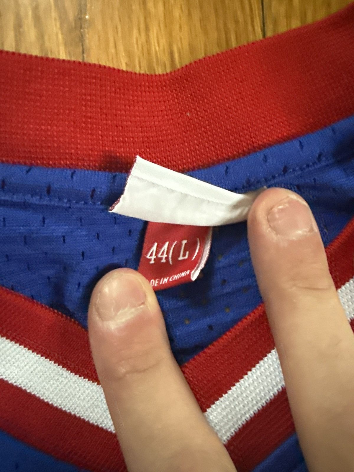 Mitchell & Ness Pre-Owned Mitchell & Ness Chicago Bulls Jersey Sz-L Size US L / EU 52-54 / 3 - 5 Thumbnail