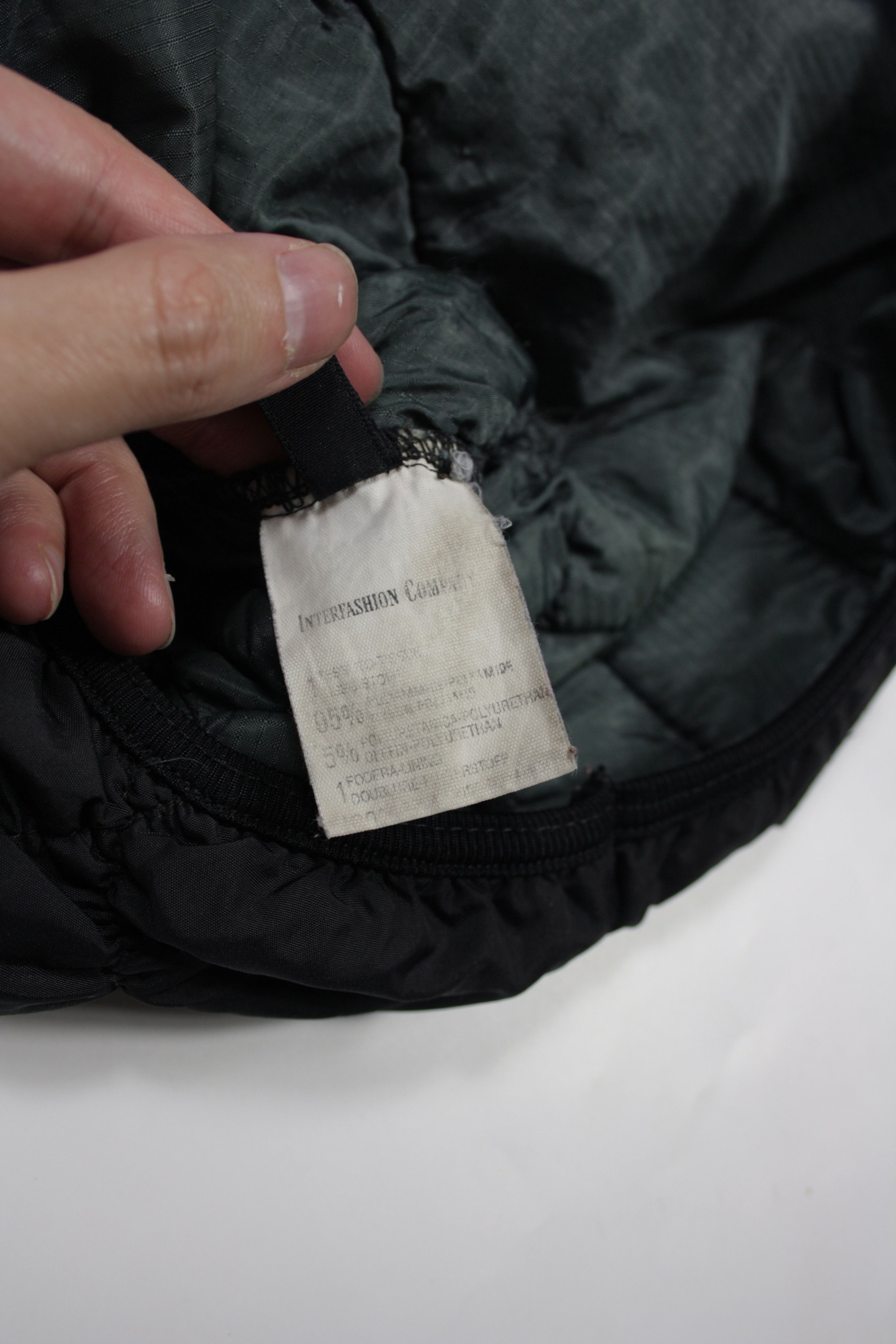 Marithe + Francois Girbaud × Vintage M+FG 2000s Vintage Quilted Nylon Biker Pullover Jacket Size M / US 6-8 / IT 42-44 - 9 Thumbnail