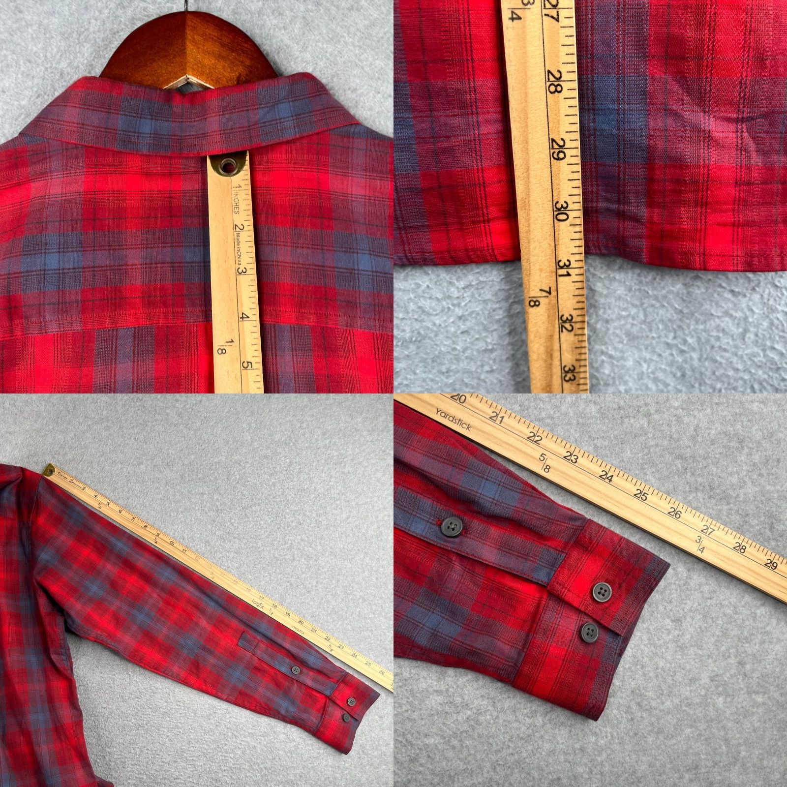 Vintage Columbia Shirt Large Red Plaid Regular Fit Long Sleeve Button-Up Pocket Casual Women? No, Men. Size US L / EU 52-54 / 3 - 8 Thumbnail