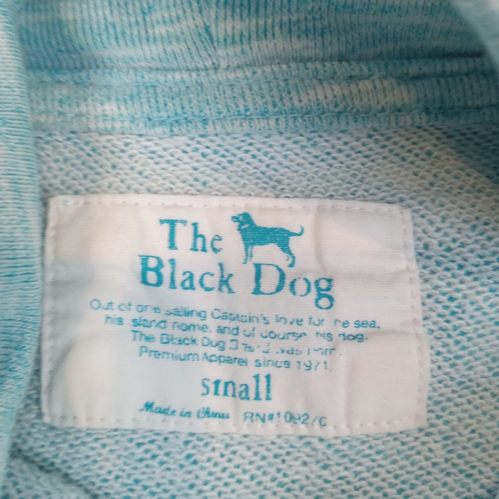 Vintage The Black Dog Sweater Womens Small Blue Cowl Neck Pullover Long Sleeve Dog Size S / US 4 / IT 40 - 5 Thumbnail