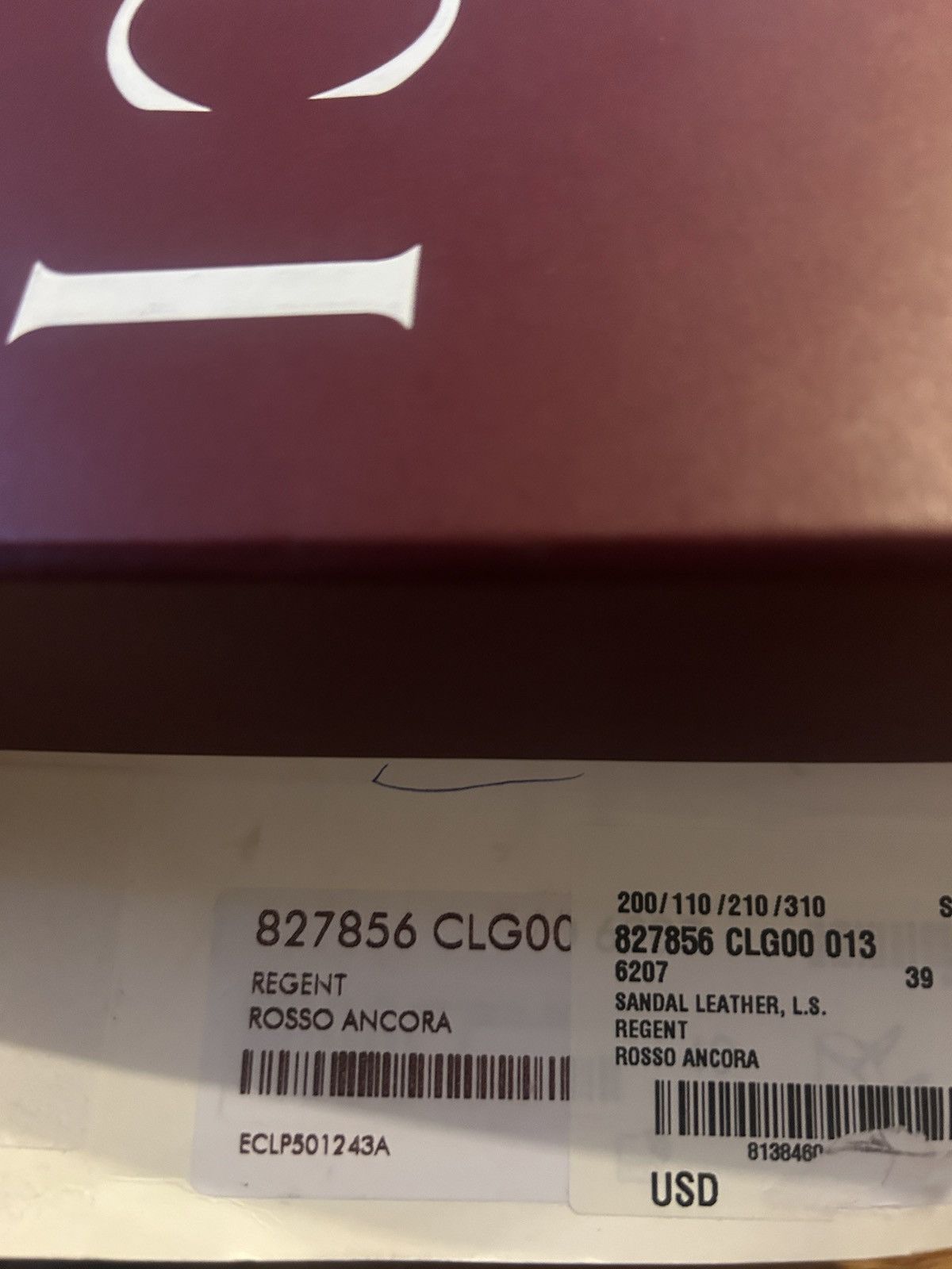 Gucci Gucci Closed Toe Slippers Wedge Mules Regent Rosso Ancora Size US 9 / IT 39 - 8 Thumbnail