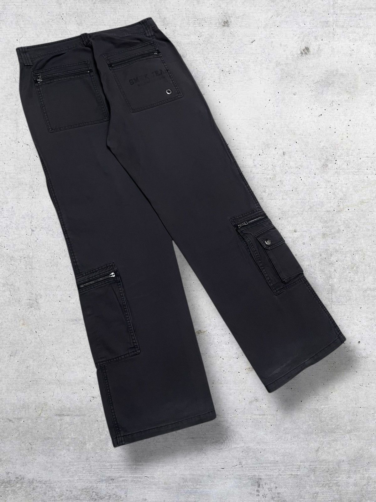 Japanese Brand VINTAGE SMEX 1990S JAPAN DESIGNER CARGO COMBAT FADED PANT Size US 32 / EU 48 - 7 Thumbnail