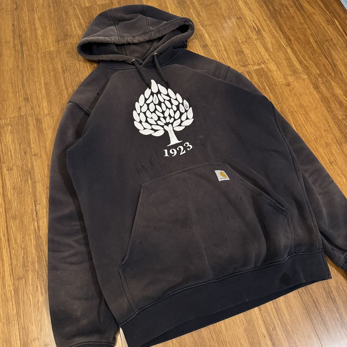 Carhartt Carhartt Sun Faded Thrashed Distressed Hoodie ERD Grunge Size US M / EU 48-50 / 2 - 5 Thumbnail