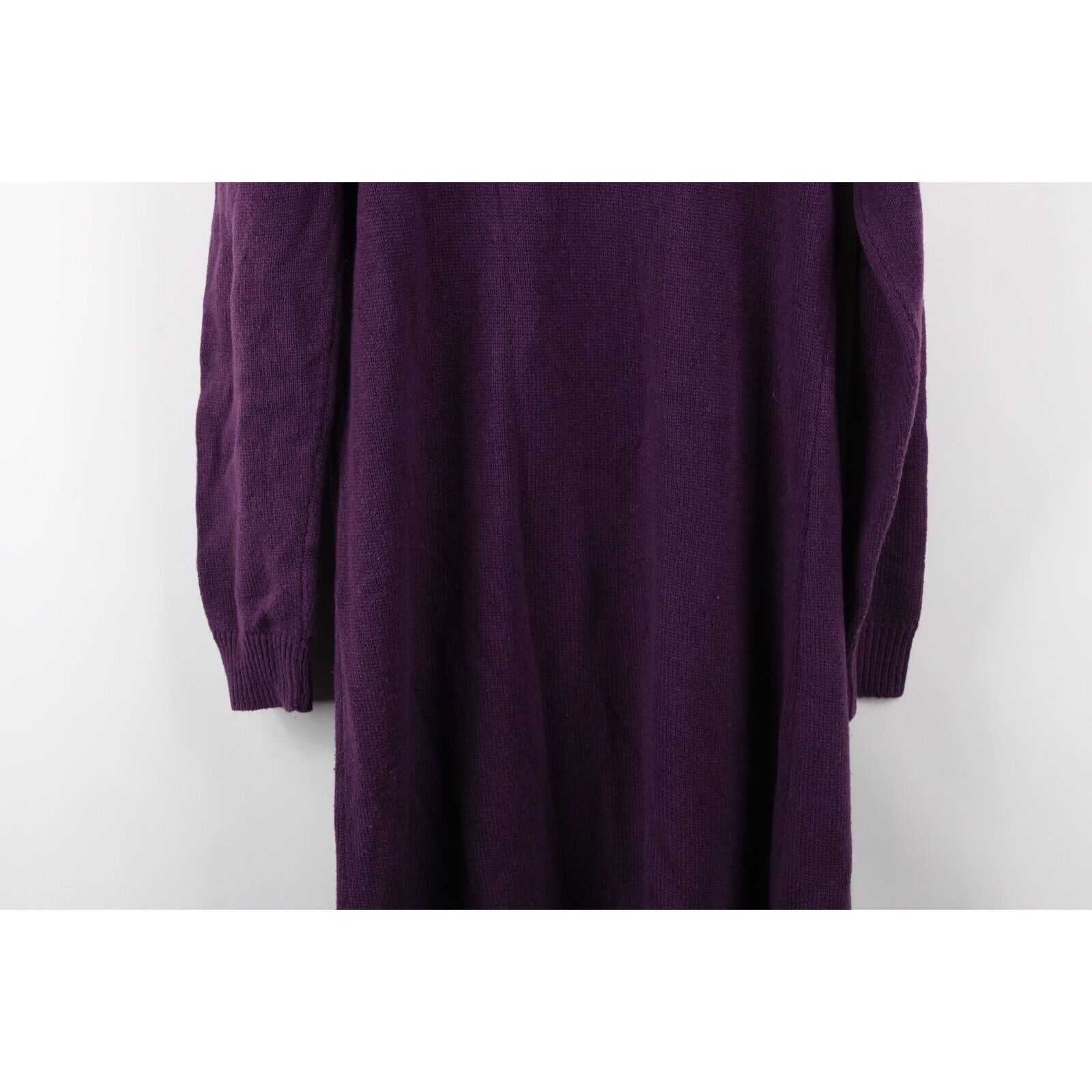 Vintage Vintage 90s Streetwear Cable Knit Long Sleeve Sweater Dress Size M / US 6-8 / IT 42-44 - 8 Thumbnail