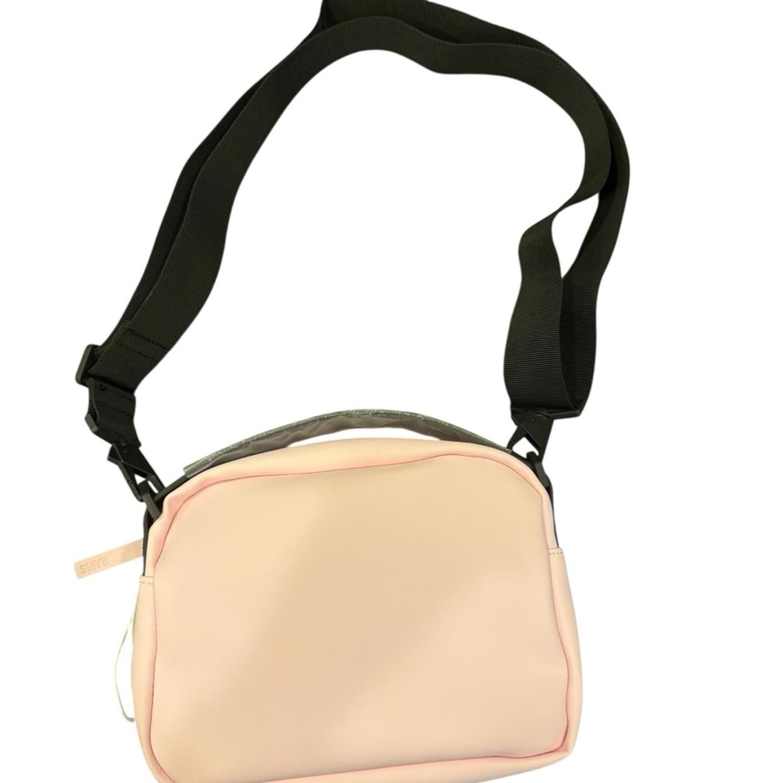 Rains Rains Pink Large Waterproof Crossbody Bag Minimalist Design Size ONE SIZE - 6 Thumbnail